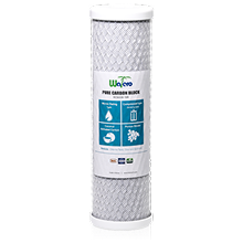 CTO carbon block water filter — filtro de bloque de carbón CTO