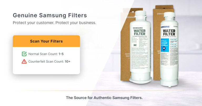 How to Verify Genuine Samsung Water Filters