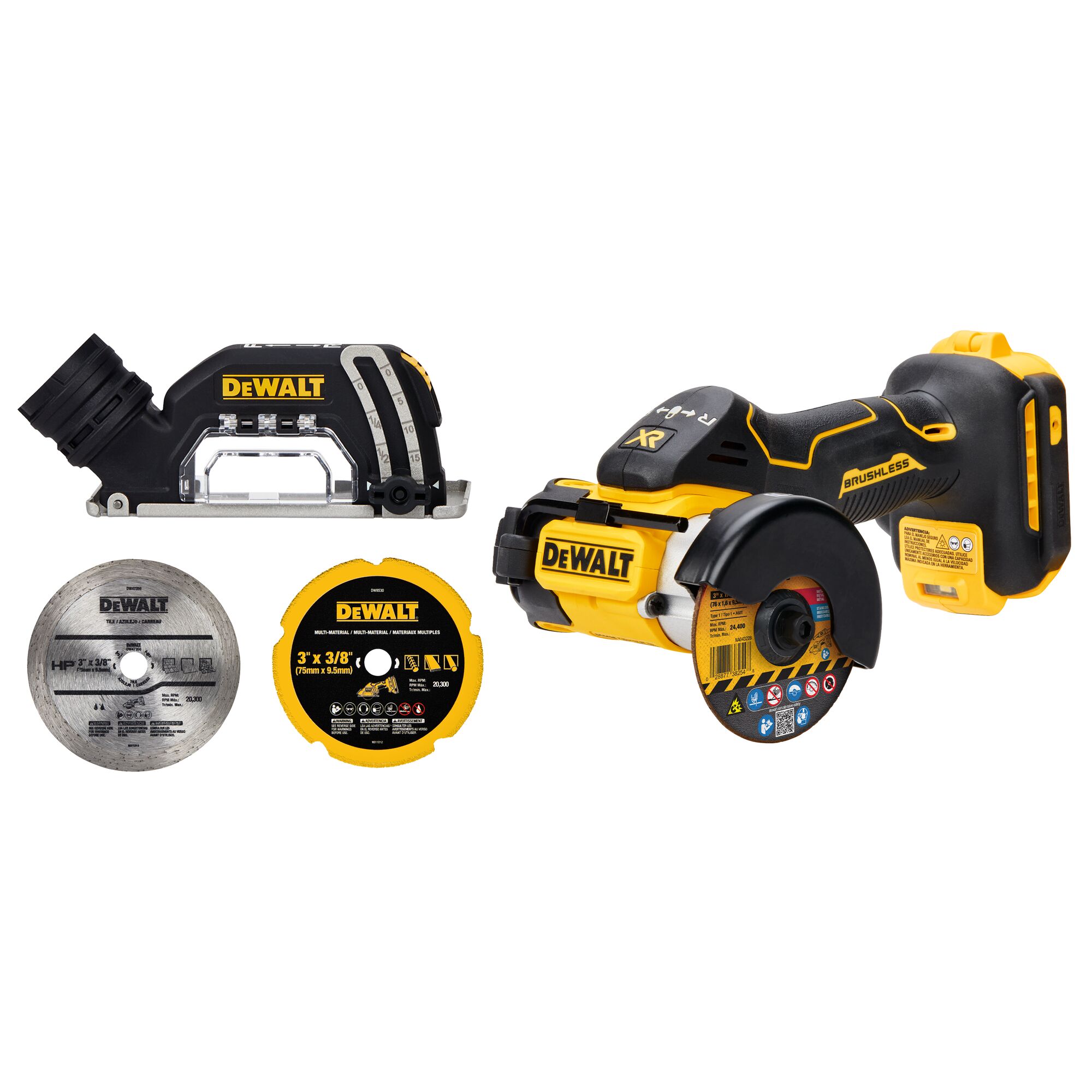 DEWALT DCS438B cordless cut-off tool — DEWALT DCS438B herramienta de corte inalámbrica