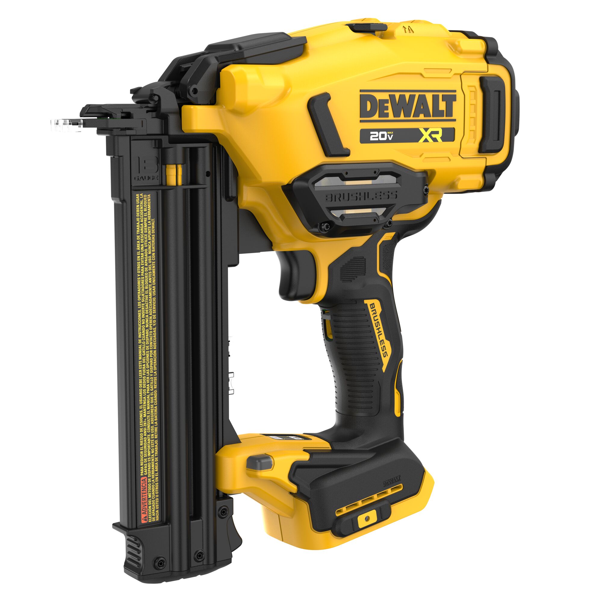 DEWALT DCN210B cordless brad nailer — DEWALT DCN210B clavadora inalámbrica