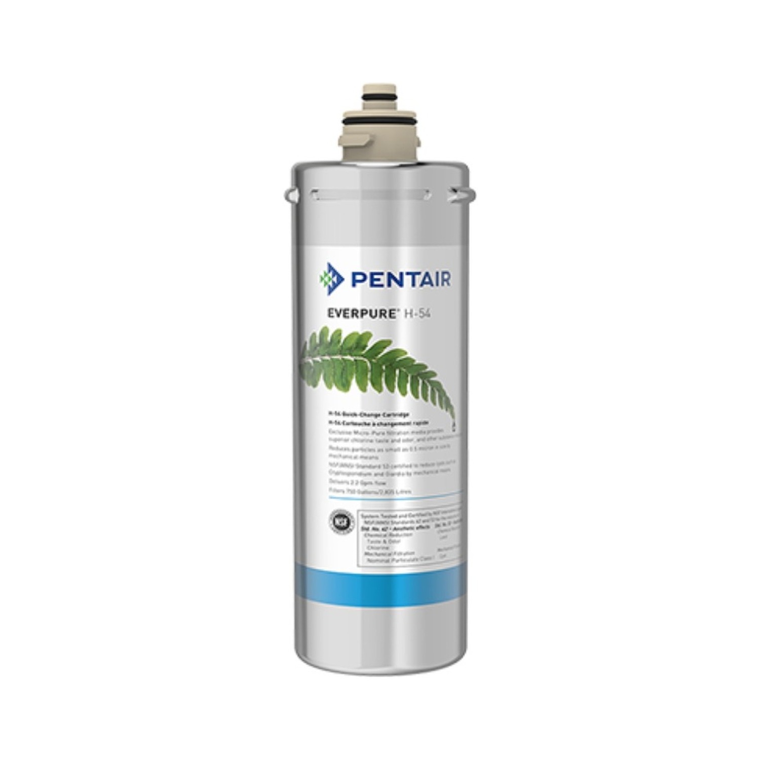 Everpure EV925268 H54 replacement water filter cartridge — cartucho de repuesto Everpure H54 EV925268