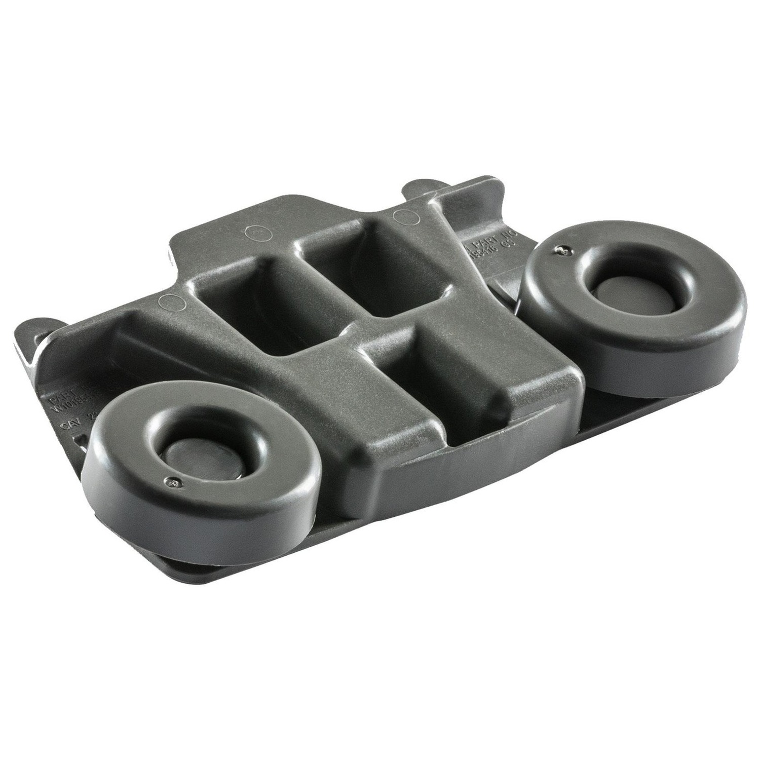 Whirlpool W10195416V dishwasher lower rack roller wheel (W1095416V) — rodillo de canastilla para lavavajillas Whirlpool W10195416V