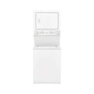 Frigidaire FLCE7522AW electric washer dryer laundry center — lavadora secadora eléctrica Frigidaire FLCE7522AW centro de lavado