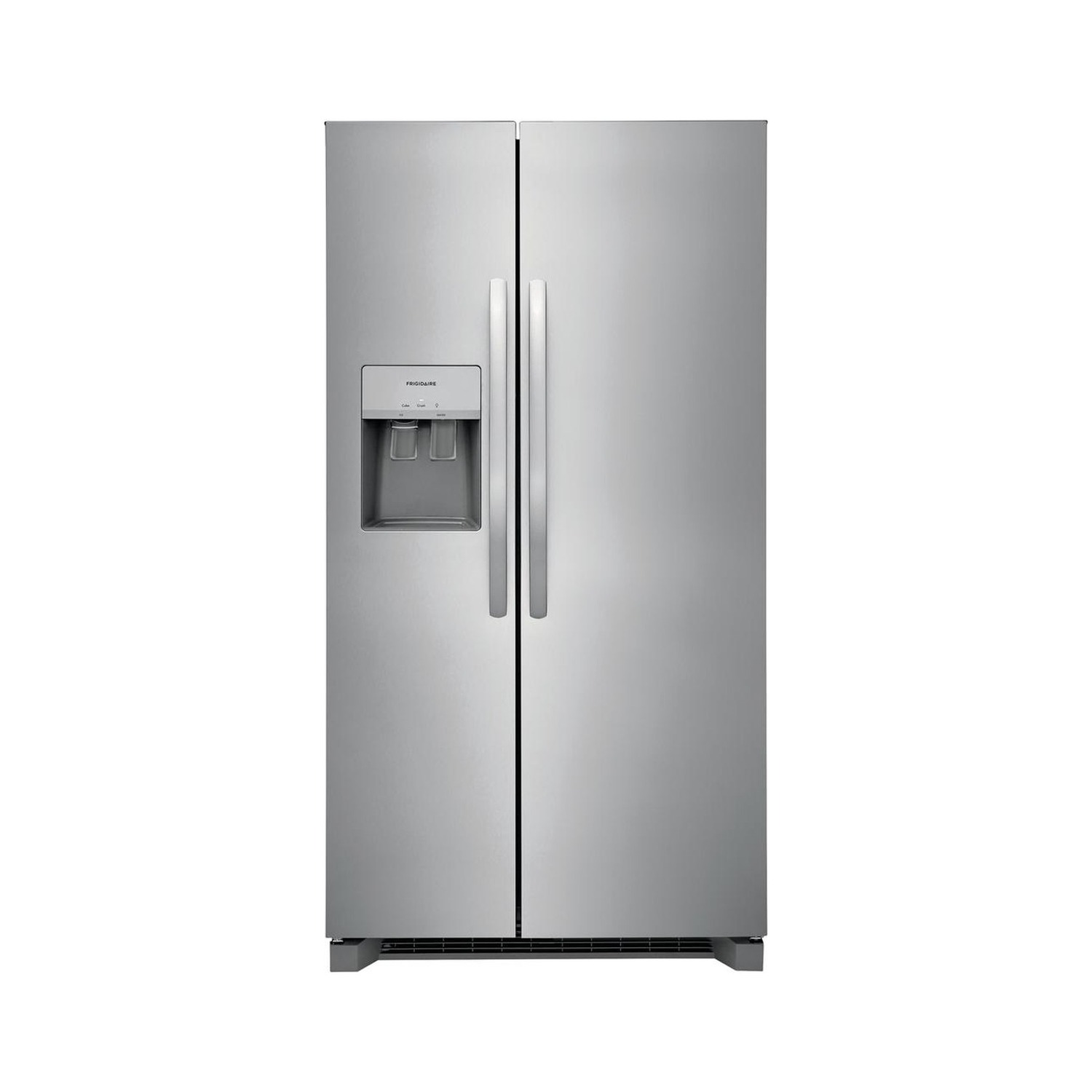 Frigidaire FRSS2623AS 25.6 cu. ft. side-by-side refrigerator — refrigerador Frigidaire FRSS2623AS side by side de 25.6 pies cúbicos
