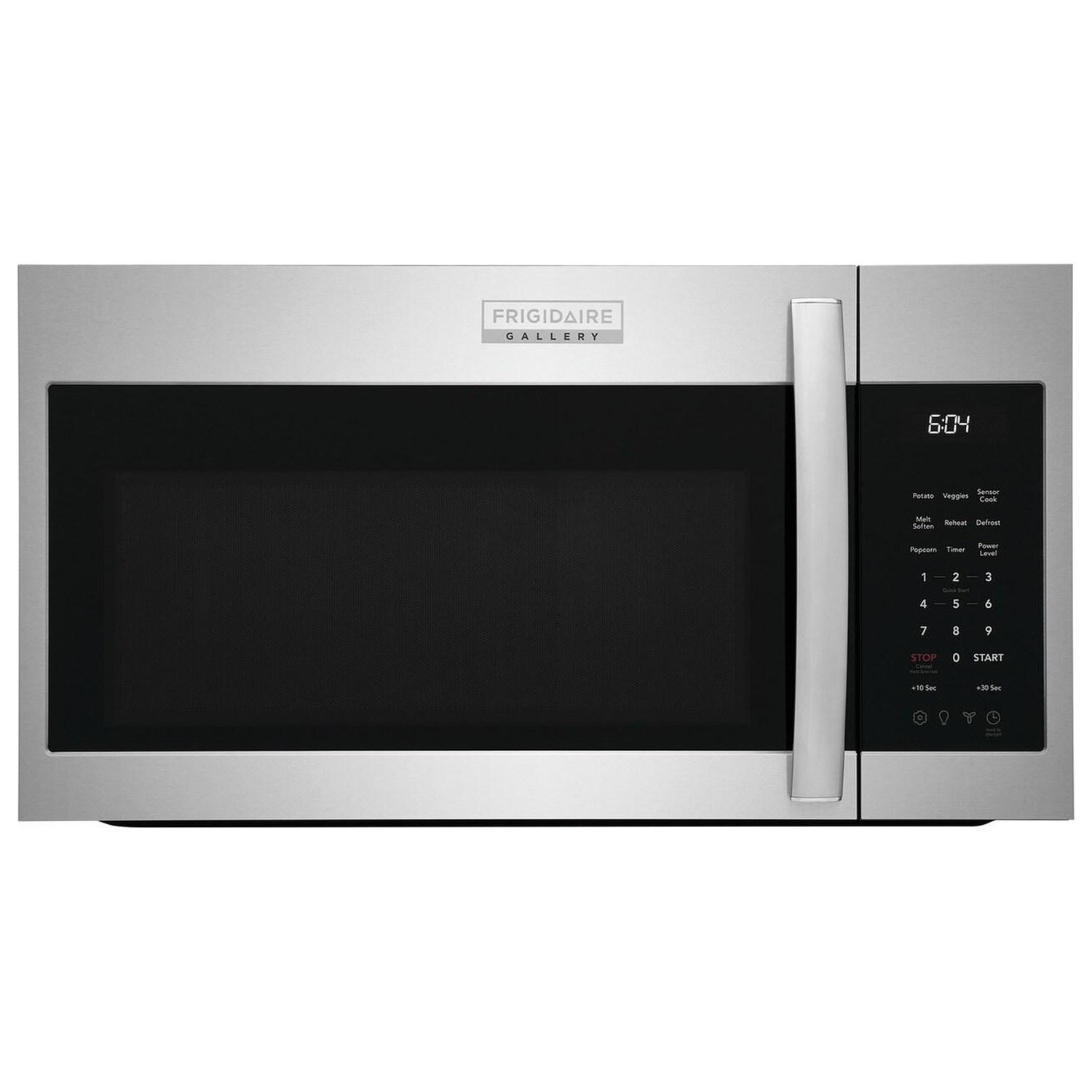 Frigidaire GMOS1962AF over-the-range microwave — microondas Frigidaire GMOS1962AF sobre la estufa