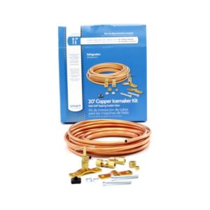 Kit de línea de agua de cobre para refrigerador 5304490717 — Frigidaire 5304490717 20 ft copper refrigerator waterline kit